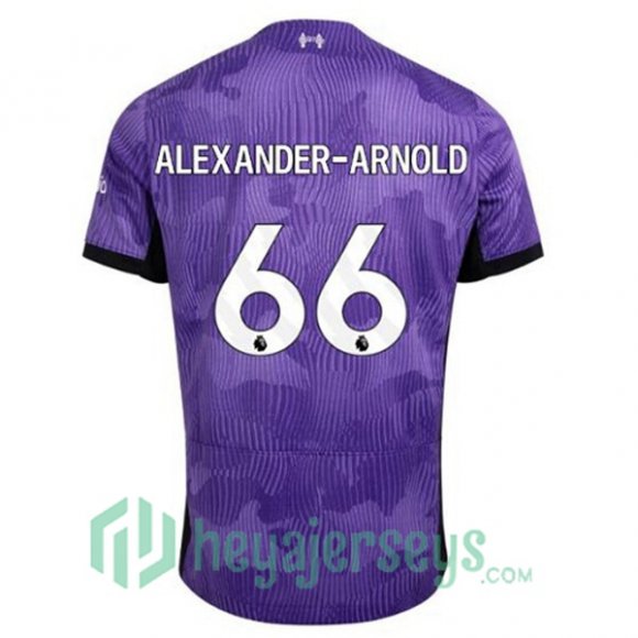 FC Liverpool (ALEXANDER-ARNOLD 66) Third Soccer Jerseys Purple 2023/2024