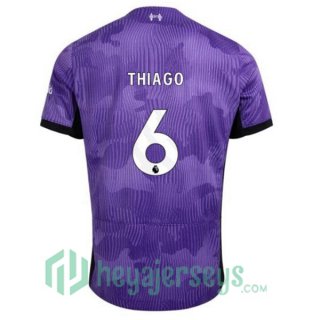 FC Liverpool (THIAGO 6) Third Soccer Jerseys Purple 2023/2024