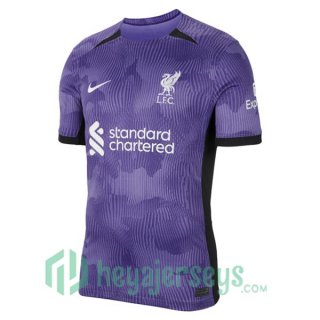 FC Liverpool Third Soccer Jerseys Purple 2023/2024