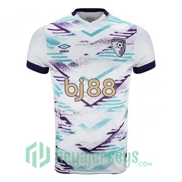 AFC Bournemouth Away Soccer Jerseys White 2024/2025