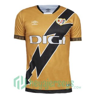 Rayo Vallecano Third Soccer Jerseys Yellow 2023/2024