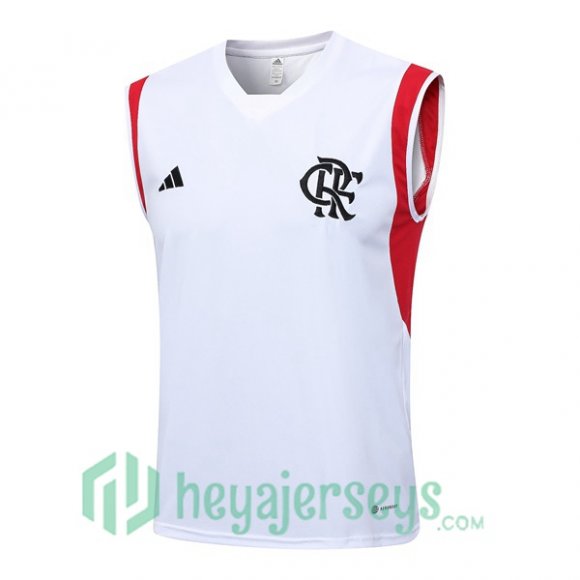 Flamengo Soccer Vest White 2023/2024