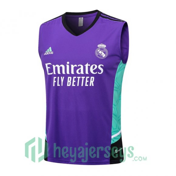 Real Madrid Soccer Vest Purple 2023/2024