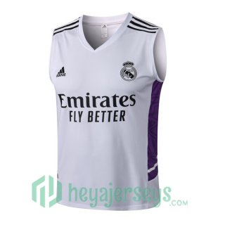 Real MadridSoccer Vest White 2022/2023