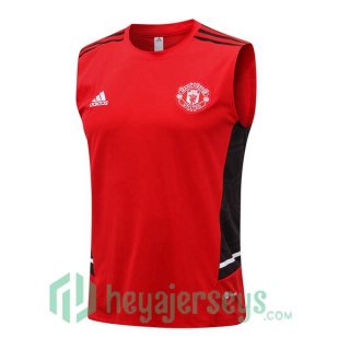 Manchester United Soccer Vest Red 2022/2023