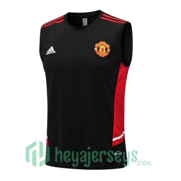 Manchester United Soccer Vest Black 2022/2023