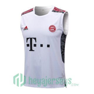 Bayern Munich Soccer Vest White 2022/2023