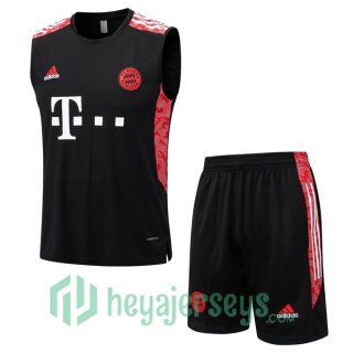 Bayern Munich Soccer Vest + Shorts Black 2022/2023