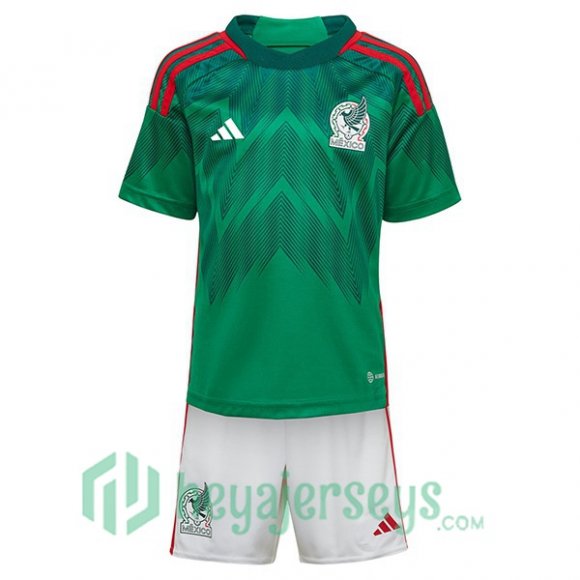 Mexico Kids Home Jersey Green 2023/2023