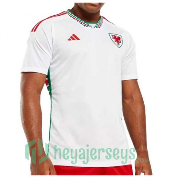 Galles Away Jersey White 2023/2023