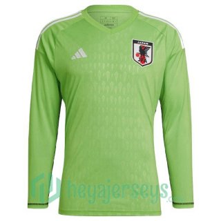 Japan Jersey Goalkeeper Long Sleeve Green 2023/2023