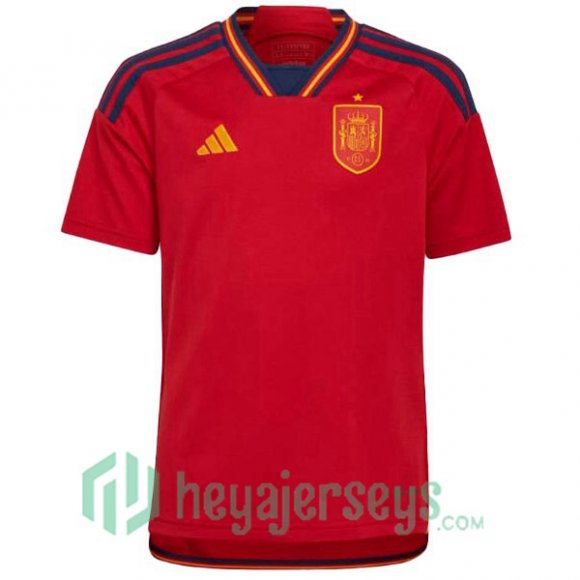 Spain Home Jersey Red 2023/2023