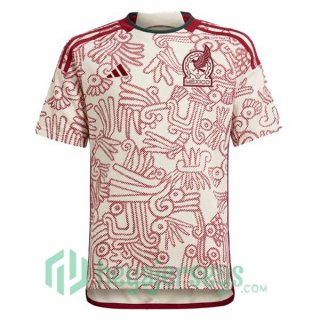 Mexico Away Jersey White Red 2023/2023