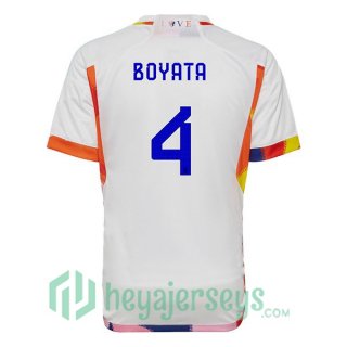 Belgium (BOYATA 4) Away Jersey White 2023/2023