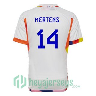 Belgium (MERTENS 14) Away Jersey White 2023/2023