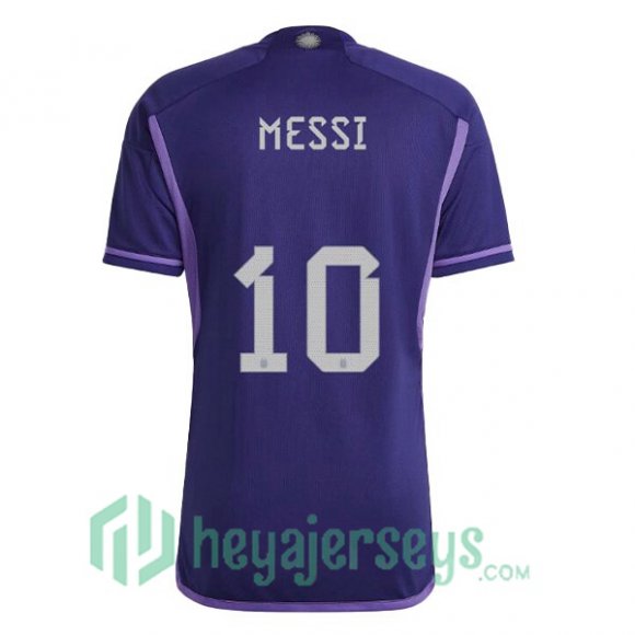 Argentina (MESSI 10) Away Jersey Purple 2023/2023