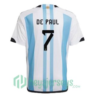 Argentina (N.GONZALEZ 15) Away Jersey Purple 2023/2023