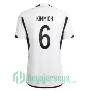 Germany (KIMMICH 6) Home Jersey Black White 2023/2023