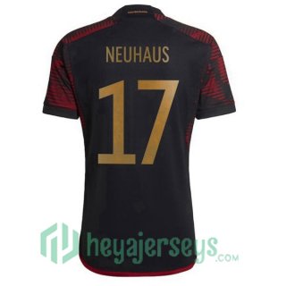 Germany (NEUHAUS 17) Away Jersey Black 2023/2023