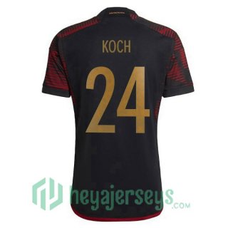 Germany (KOCH 24) Away Jersey Black 2023/2023