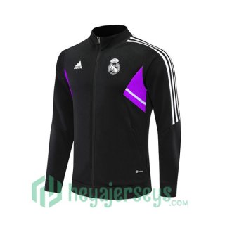 Real Madrid Training Jacket Black 2022/2023