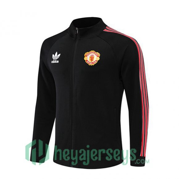 Manchester United Training Jacket Black 2022/2023