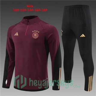 Germany Kids Training Tracksuit Red 2022/2023