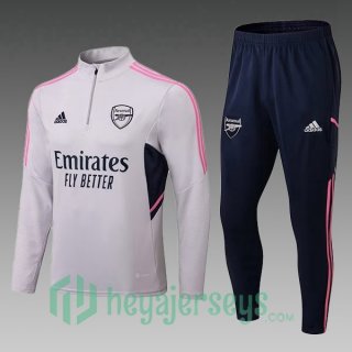 FC Arsenal Kids Training Jacket Suit White 2022/2023