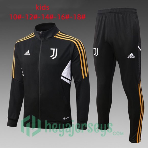 Juventus Kids Training Jacket Suit Black 2022/2023