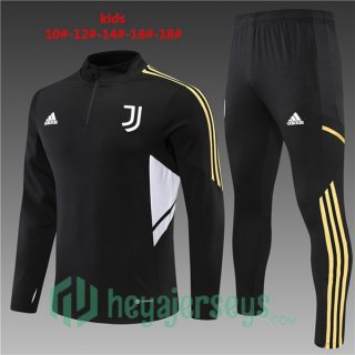 Juventus Kids Training Tracksuit Black 2022/2023