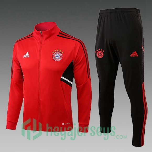 Real Madrid Kids Training Jacket Suit Red 2022/2023