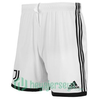 Juventus Soccer Shorts Home White Black 2022/2023