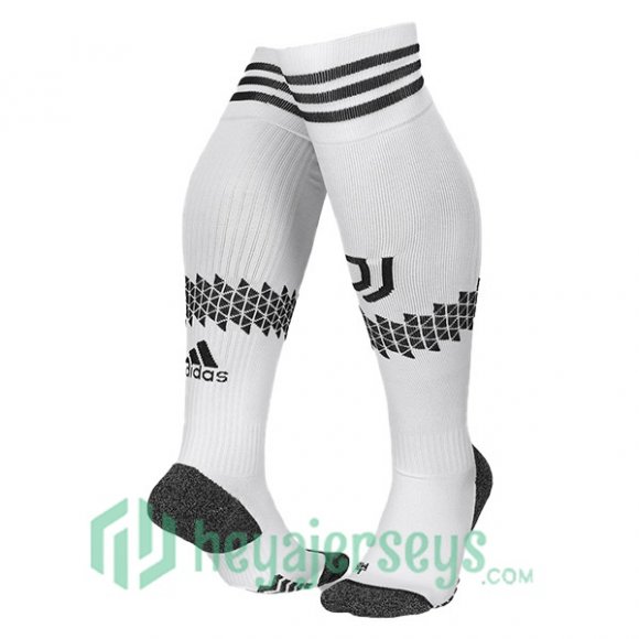 Juventus Soccer Socks Home White Black 2022/2023