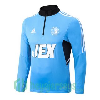 Feyenoord Training Sweatshirt Blue 2022/2023