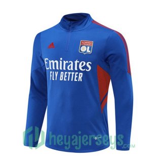 Olympique Lyon Training Sweatshirt Blue 2022/2023