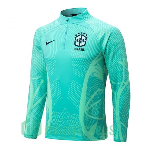 Brazil Training Sweatshirt Green 2022/2023