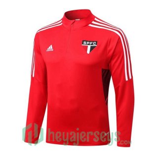 Sao Paulo FC Training Sweatshirt Red 2022/2023