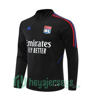 Olympique Lyon Training Sweatshirt Black 2022/2023