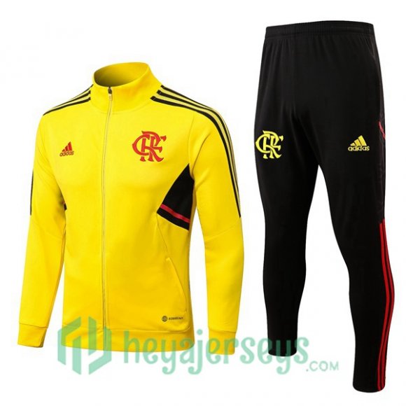 Flamengo Training Jacket Suit Yellow 2022/2023