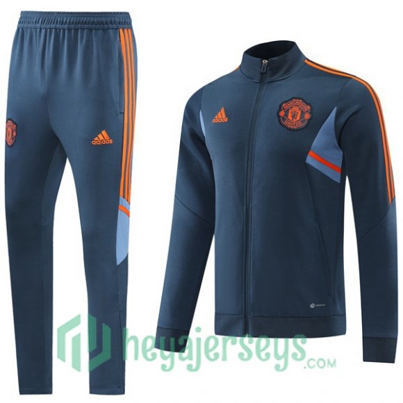 Manchester United Training Jacket Suit Grey 2022/2023