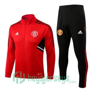 Manchester United Training Jacket Suit Red 2022/2023