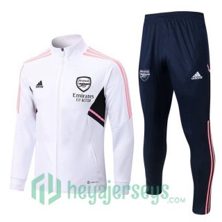 FC Arsenal Training Jacket Suit White 2022/2023
