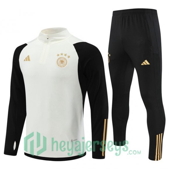 Germany Training Tracksuit White Black 2022/2023