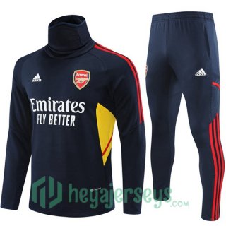 FC Arsenal High collar Training Jacket Suit Royal Blue 2022/2023