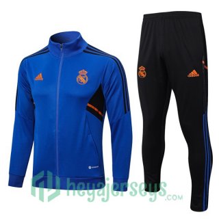Real Madrid Training Jacket Suit Blue 2022/2023