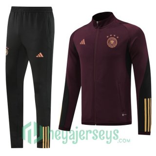 Germany Training Jacket Suit Red 2022/2023