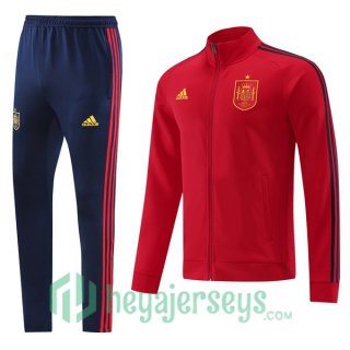 Spain Training Jacket Suit Red 2022/2023