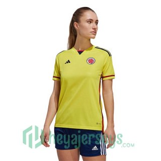 Colombia Womens Home Jersey Yellow 2023/2023