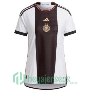 Germany Womens Home Jersey Black White 2023/2023