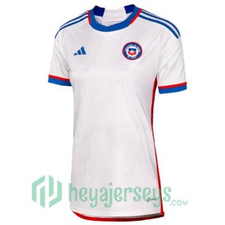 Chile Womens Away Jersey White 2023/2023